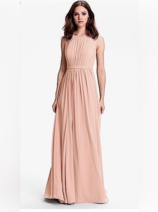 Jenny Yoo Dresses & Skirts - JENNY YOO BRIDESMAID MAXI DRESS VIVIENNE LONG CHIFFON GOWN Wedding Prom 4